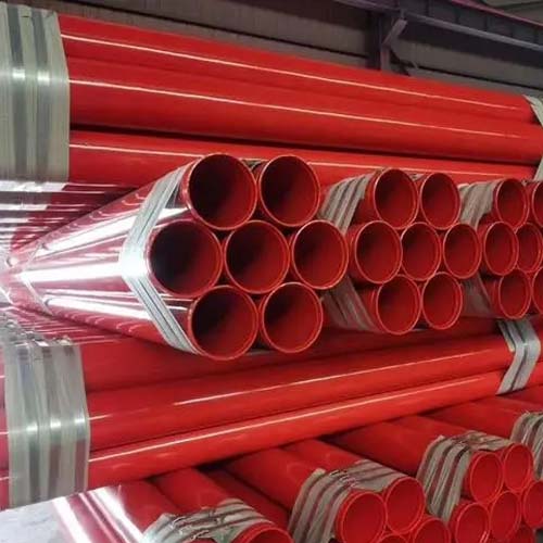 保定涂塑钢管的摩擦阻力小的原因除了塑料涂层的表面光滑度外，还包括以下几个方面